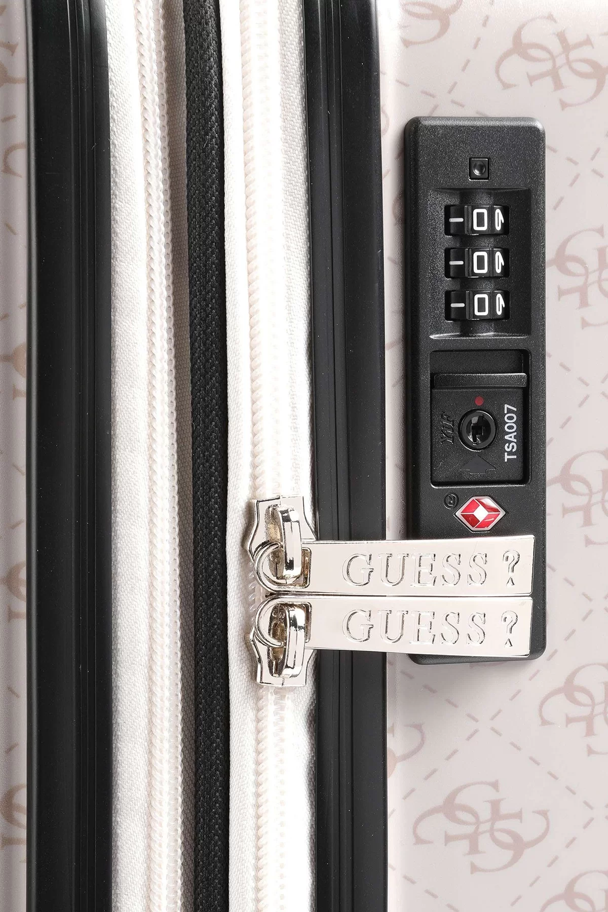 Guess Jesco 18 In 8-Wheeler Kadın Krem Valiz TWH83899830-DOV