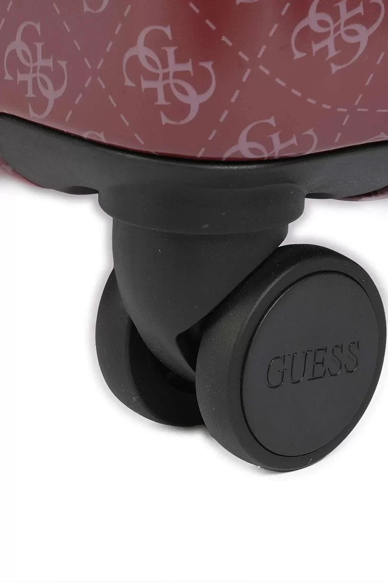 Guess JESCO 28 IN 8-WHEELER Kadın Kırmızı Valiz TWE83899880-CLA