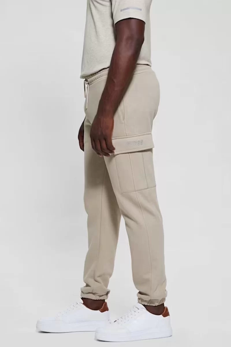 Guess Keıd Cuffed Cargo Pant Erkek Krem Eşofman Altı Z4BB09KCEA0-G1CA