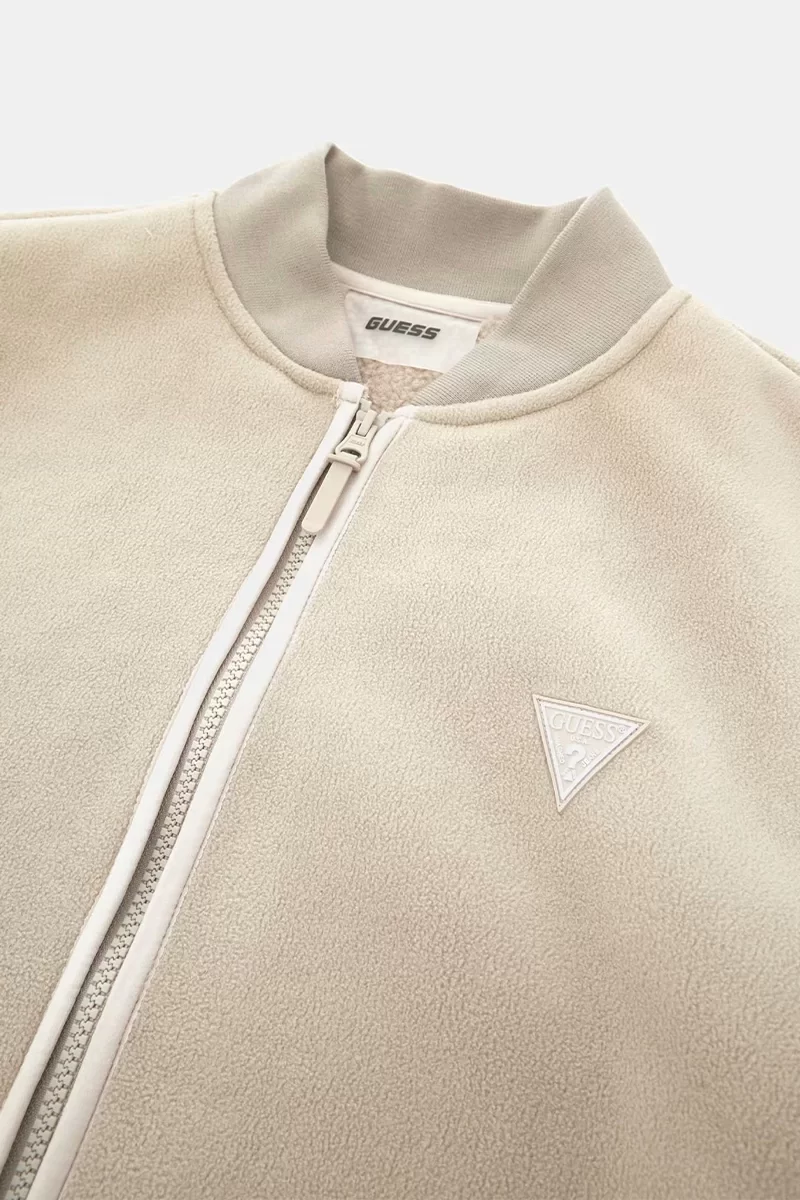 Guess Keıd Sherpa Jacket Erkek Krem Ceket Z4BL04KCEB0-G1CA