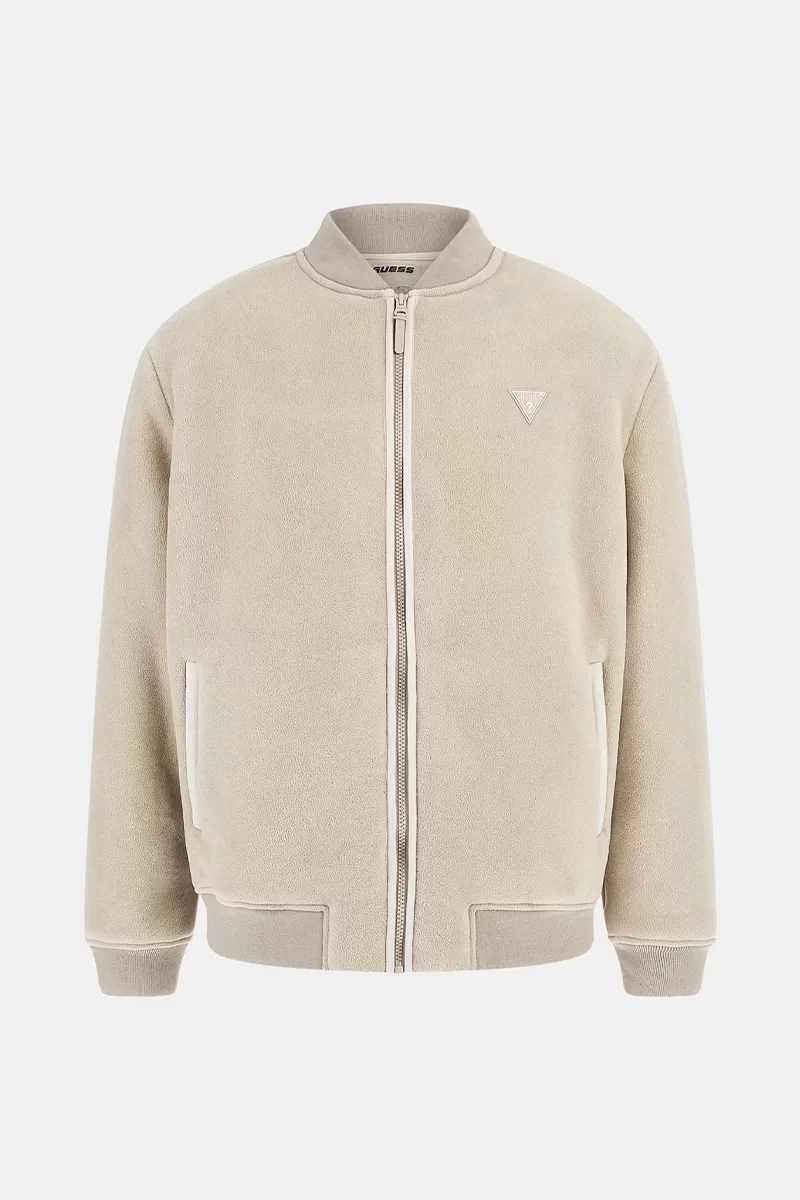 Guess Keıd Sherpa Jacket Erkek Krem Ceket Z4BL04KCEB0-G1CA