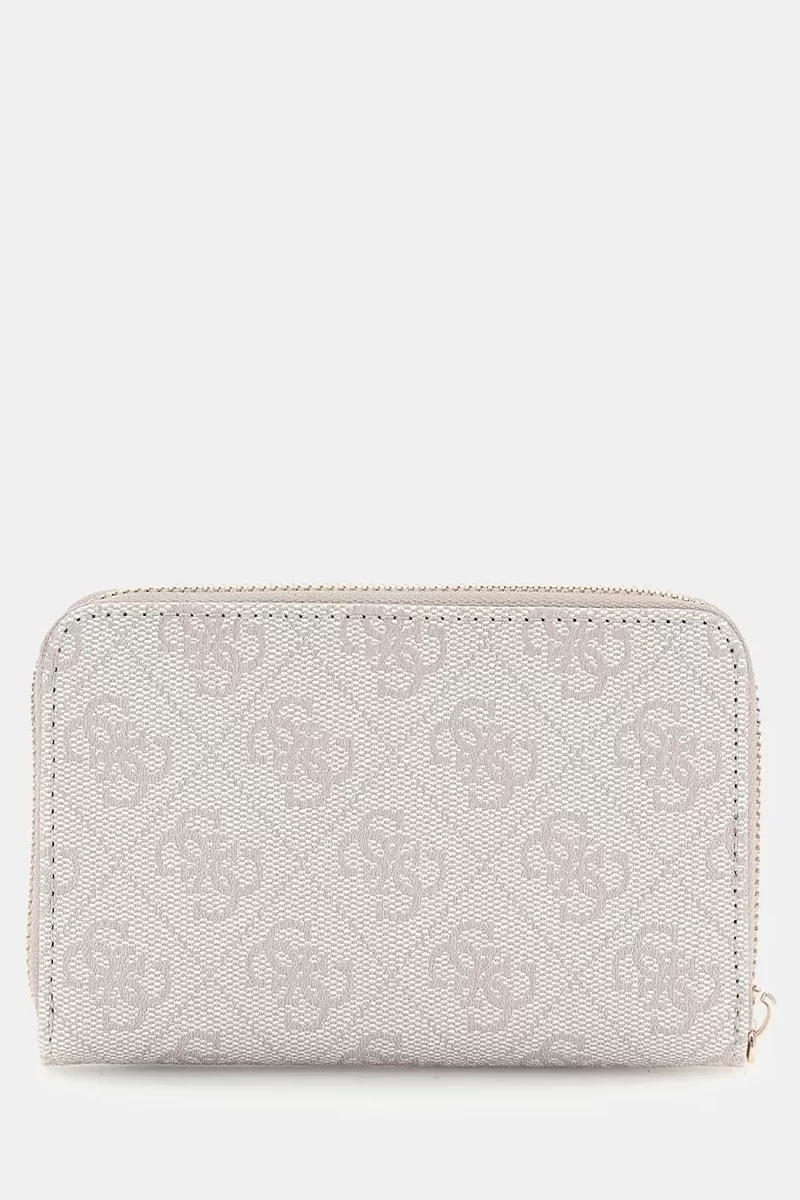 Guess LAUREL SLG MEDIUM ZI Kadın Krem Cüzdan SWSD8500140-DVL