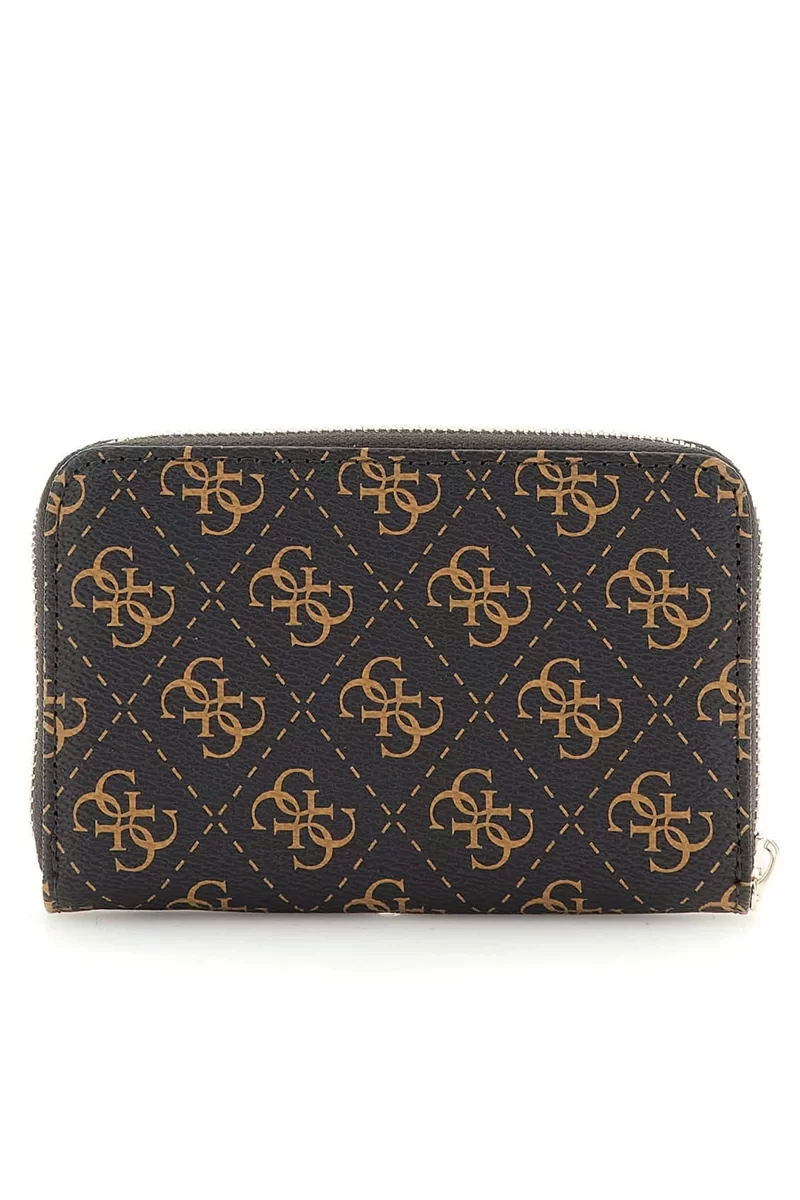 Guess LAUREL SLG MEDIUM ZI Kadın Kahverengi Cüzdan SWQE8500140-BNL
