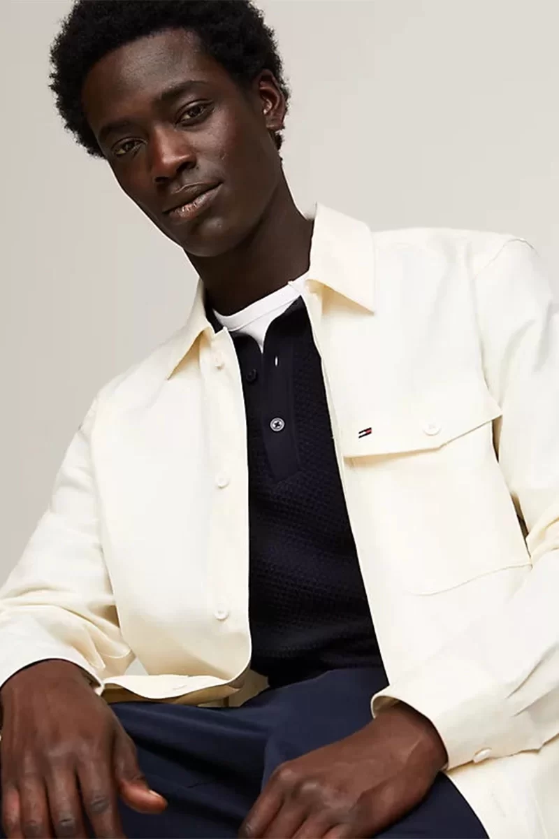 Tommy Hilfiger Erkek Shacket Ceket