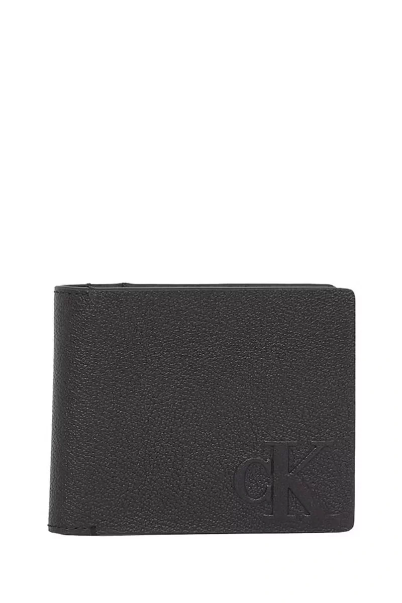 Calvin Klein LOGO EMBOSS BIFOLD Erkek  Cüzdan K50K513006-BEH