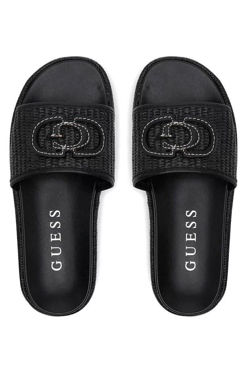 Guess Lonney Kadın Siyah Terlik FLJLNYFAB19-BLACK