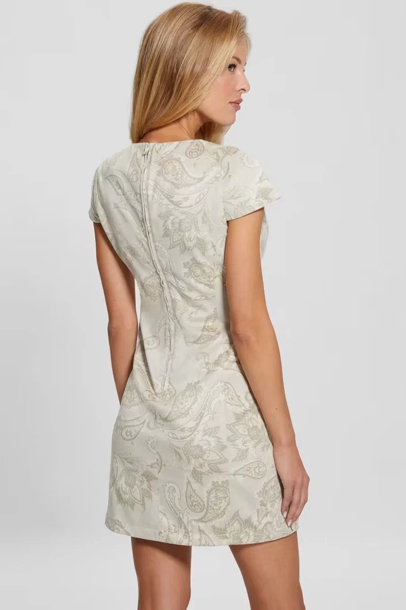 Guess Manuela Suede Dress Kadın Bej Elbise W4YK20WGC70-P1HR