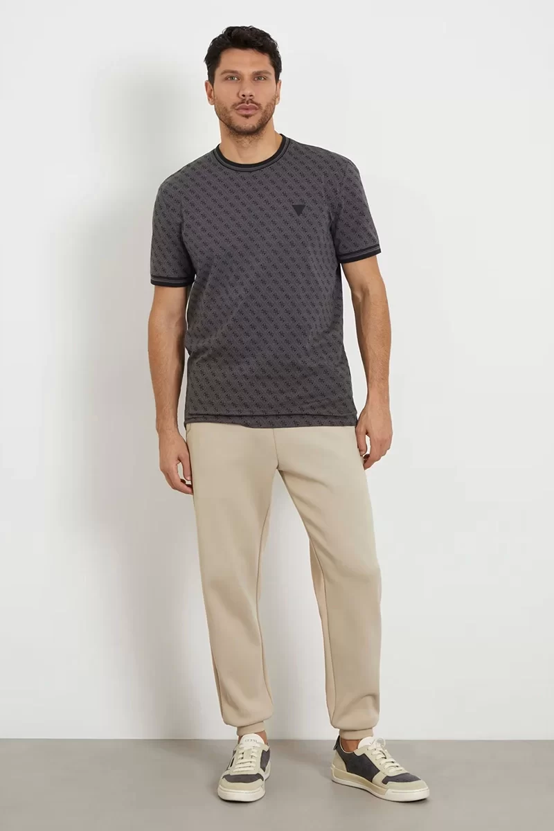 Guess MARSHALL T-SHIRT Erkek Siyah T-shirt Z2YI05J1314-P9NP