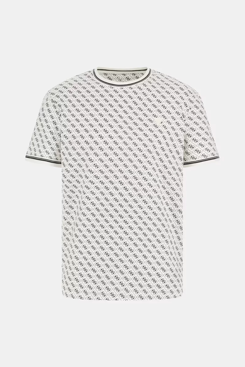 Guess MARSHALL T-SHIRT Erkek Beyaz T-shirt Z2YI05J1314-P084