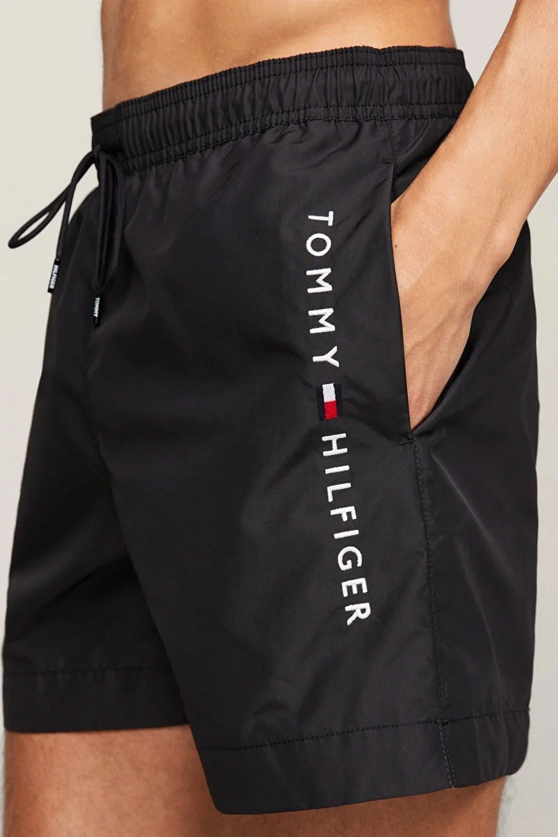 Tommy Hilfiger MEDIUM DRAWSTRING Erkek siyah Mayo UM0UM03258BDS