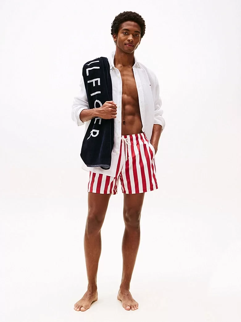 Tommy Hilfiger MEDIUM DRAWSTRING PRINT Erkek  Mayo UM0UM034910KQ