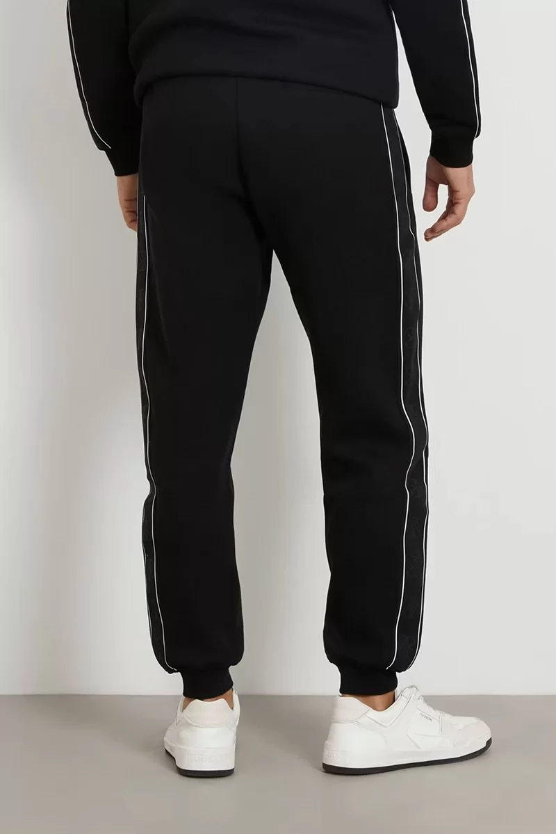 Guess MICKEY CUFF PANT Erkek Siyah Eşofman Altı Z2YB09KB3P2-JBLK