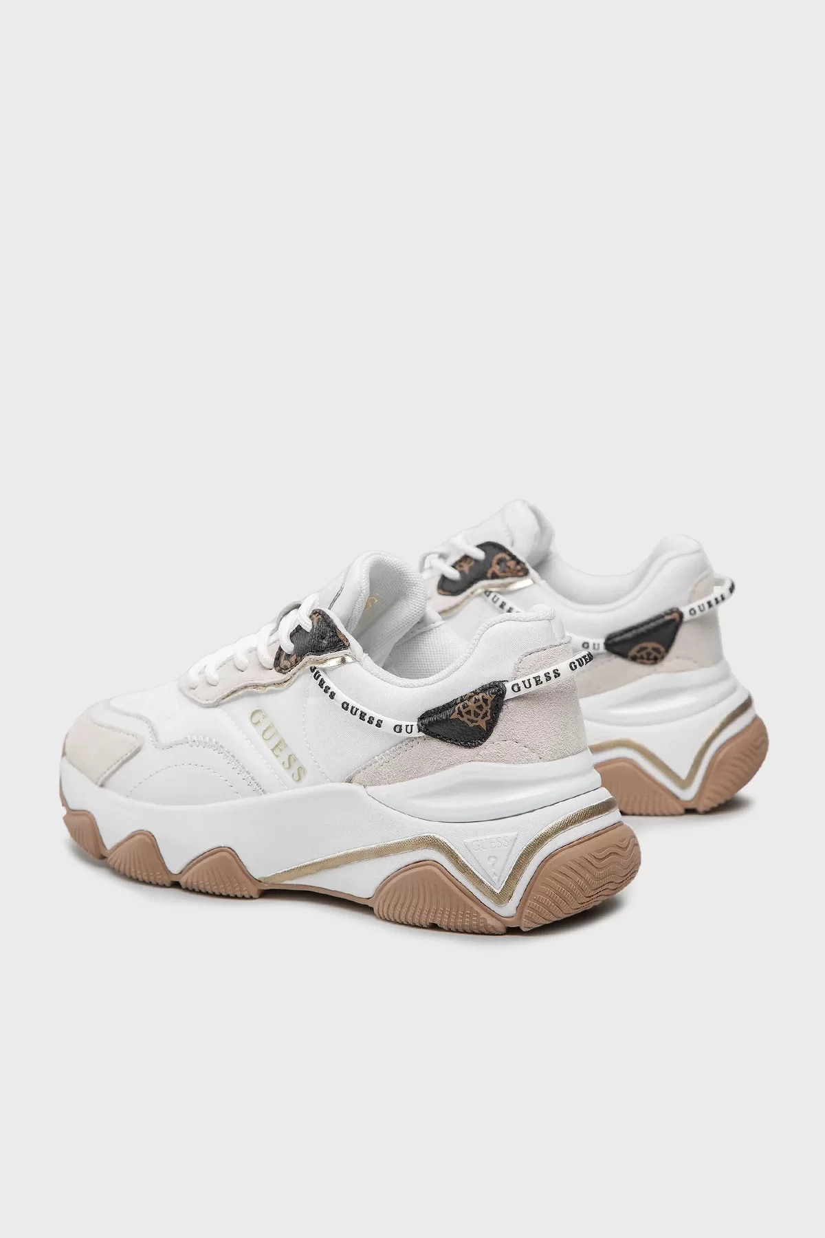 Guess Mıcola Kadın Beyaz Sneaker FL7MICFAL12-WHITE