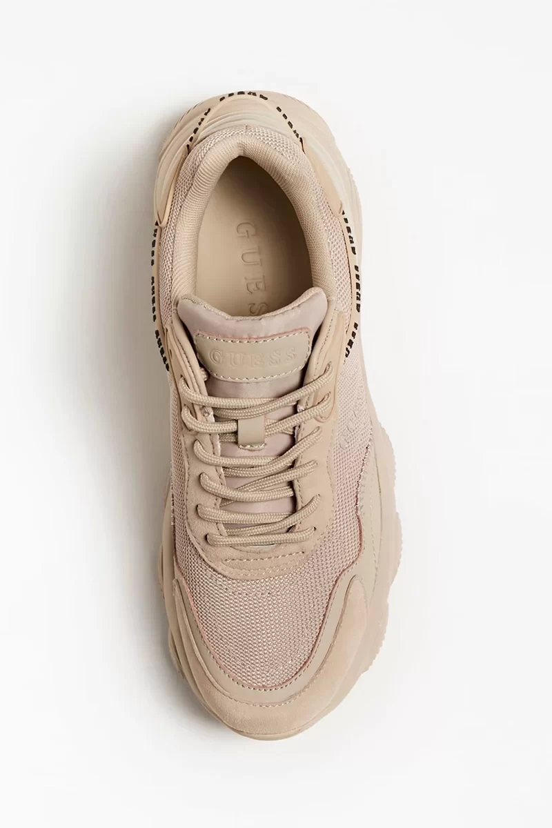 Guess Mıcola Kadın Bej Sneaker FL7MICLEA12-NUDE