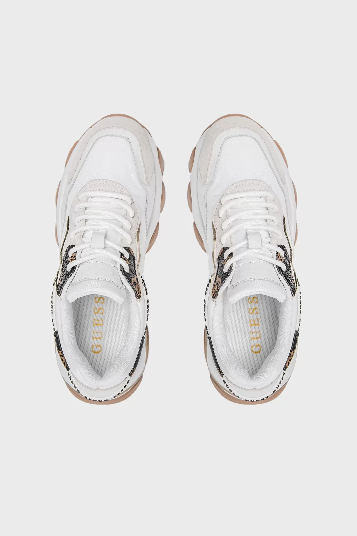 Guess Mıcola Kadın Beyaz Sneaker FL7MICFAL12-WHITE