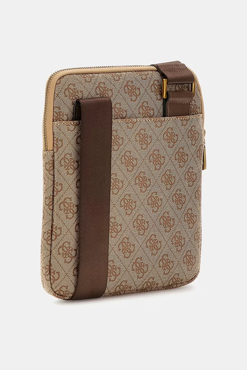 Guess Torino Erkek Bej/Kahverengi Çapraz Askılı Çanta HMEVZLP2223-BBO