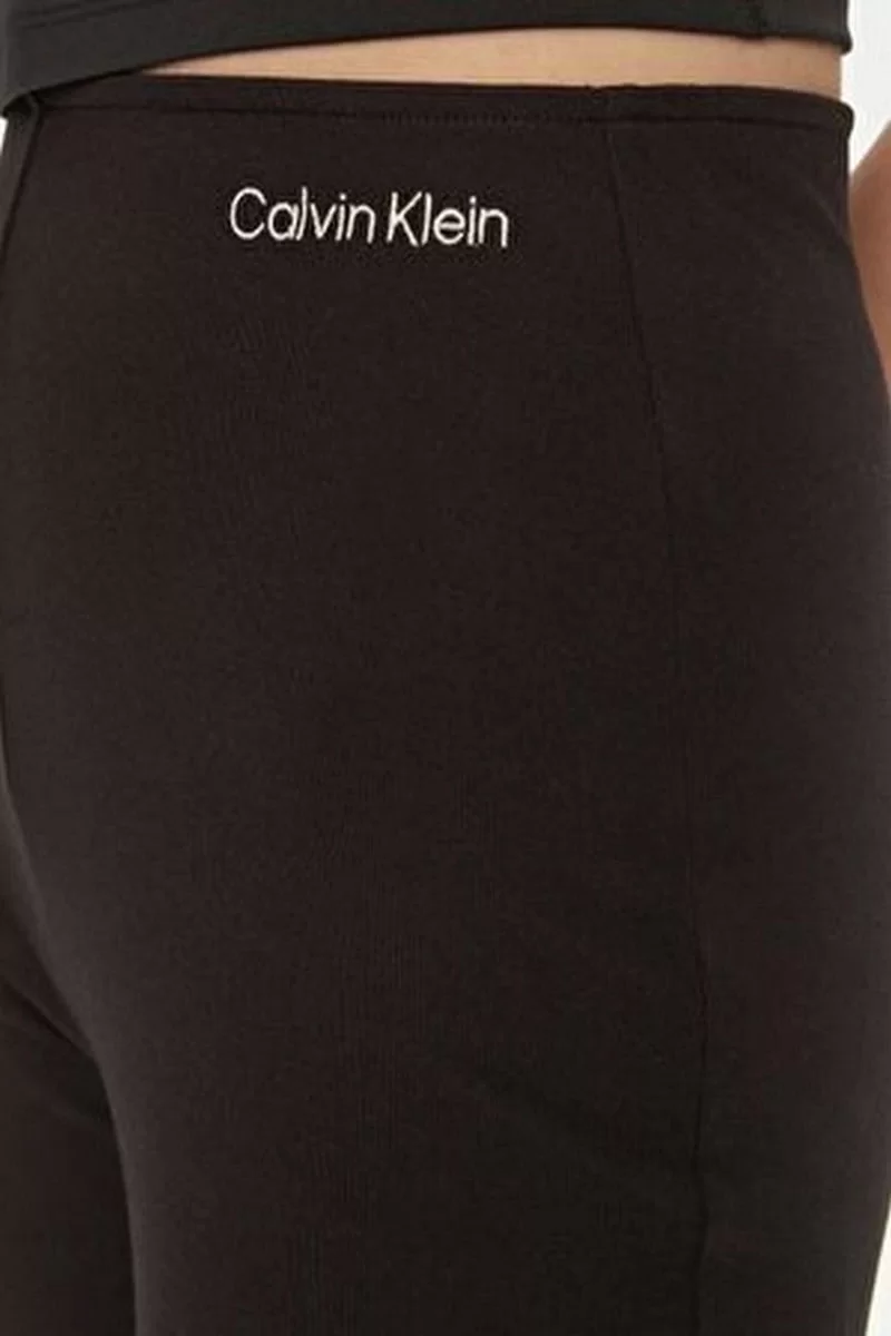CK Jeans MILANO LOGO ELASTIC LEGGINGS Kadın  Tayt J20J225089-BEH