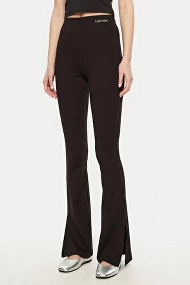 CK Jeans MILANO LOGO ELASTIC LEGGINGS Kadın  Tayt J20J225089-BEH