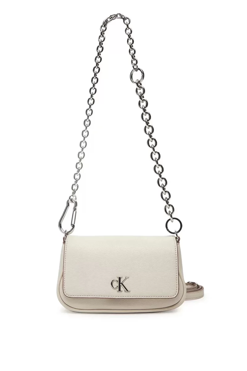 Calvin Klein MINIMAL MONOGRAM SHOULDER BAG20 Kadın  Omuz Çantası LV04K3134G-WGY