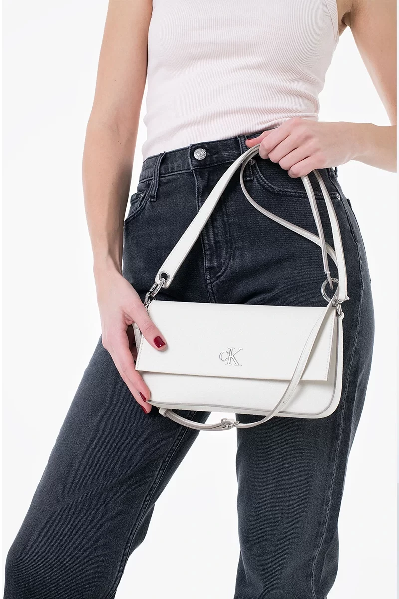 Calvin Klein MINIMAL MONOGRAM SHOULDER POUCH Kadın  Çapraz Çanta LV04K3161G-CJH