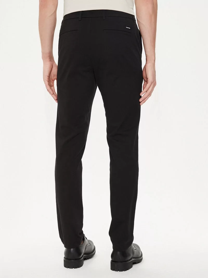 Calvin Klein MODERN TWILL SLIM CHINO Erkek Siyah Pantolon K10K113696-BEH