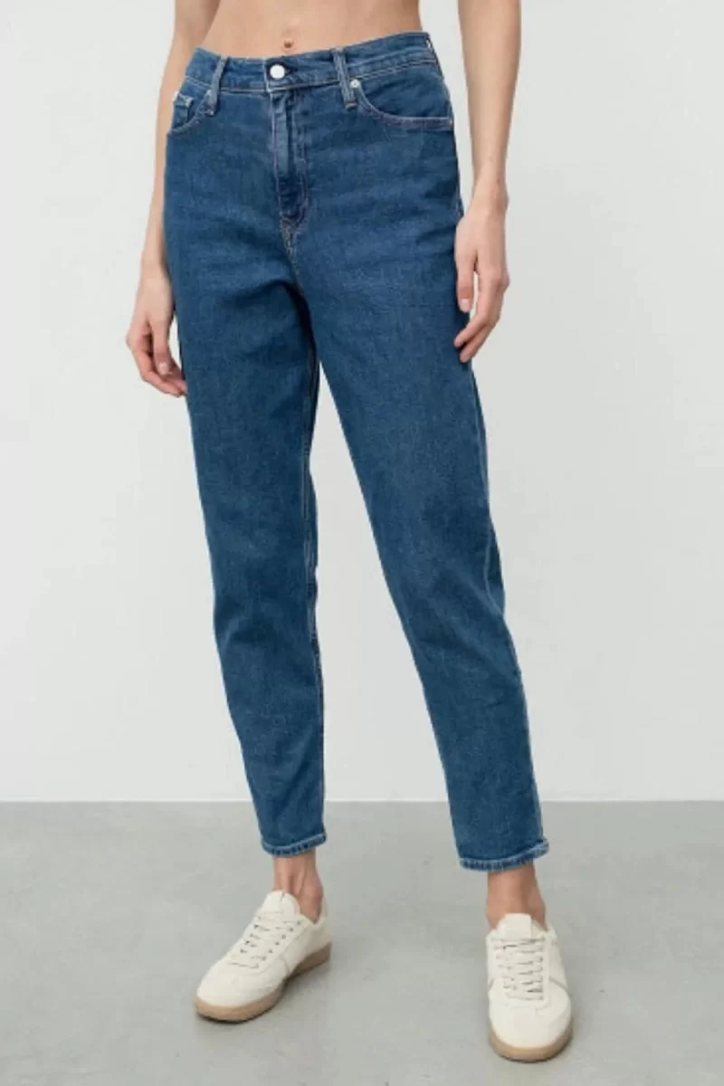 Calvin Klein MOM JEAN Kadın Denim Jeans J20J221589-1BJ