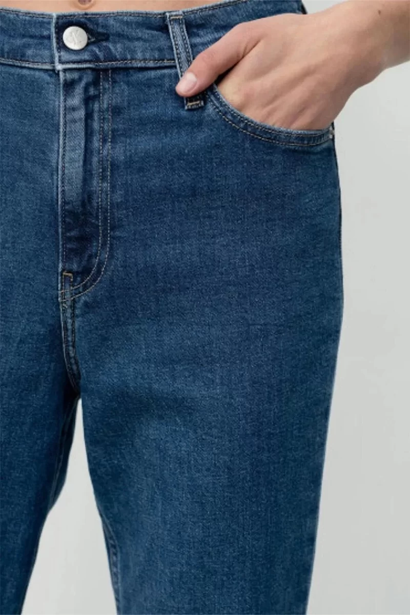 Calvin Klein MOM JEAN Kadın Denim Jeans J20J221589-1BJ