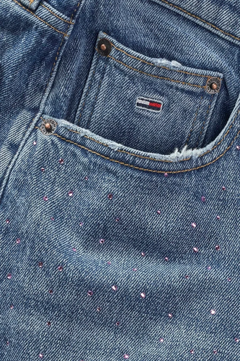 Tommy Jeans MOM JEAN UH TPR AI6136 Kadın denim Jeans DW0DW202161A5