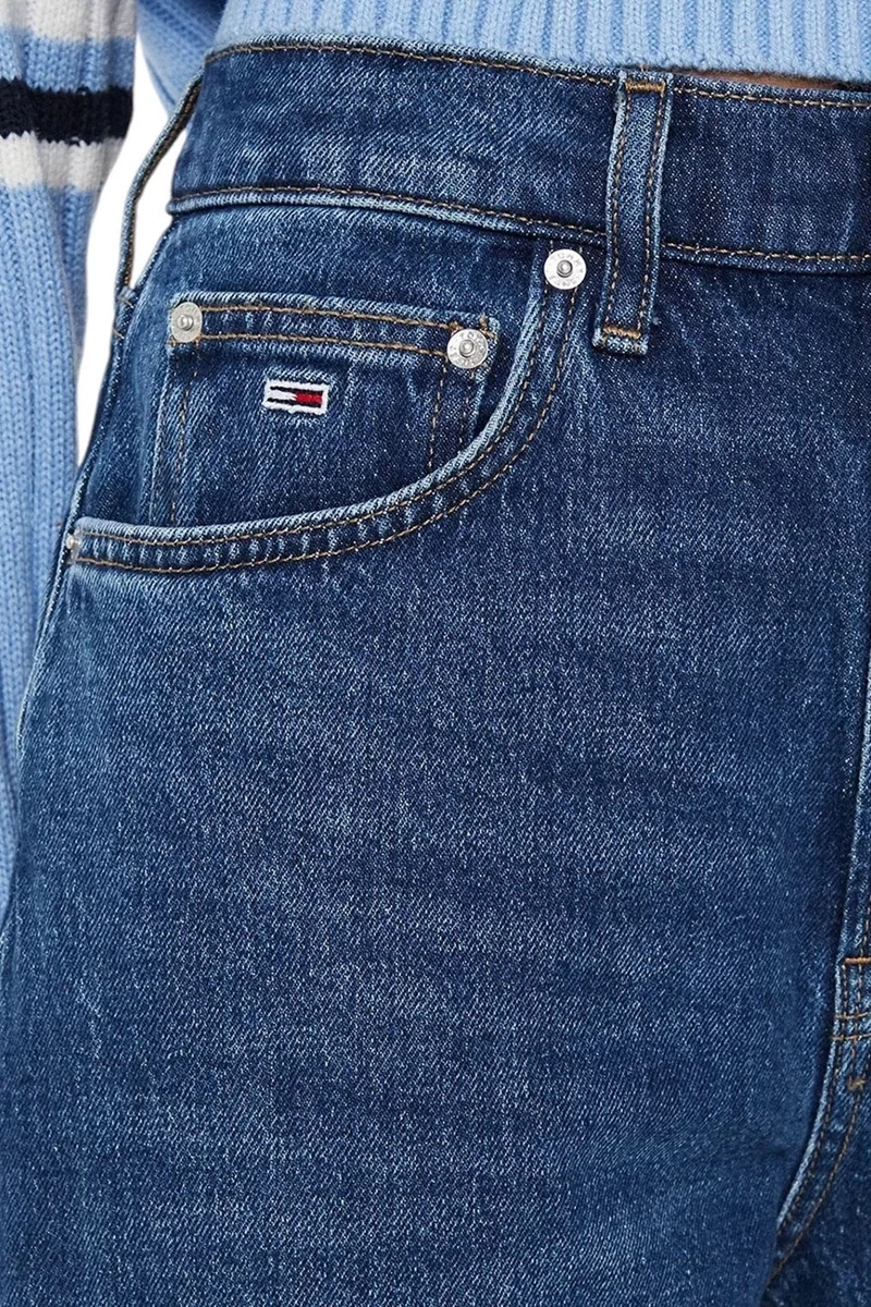 Tommy Jeans Kadın Mavi Kot Pantolon