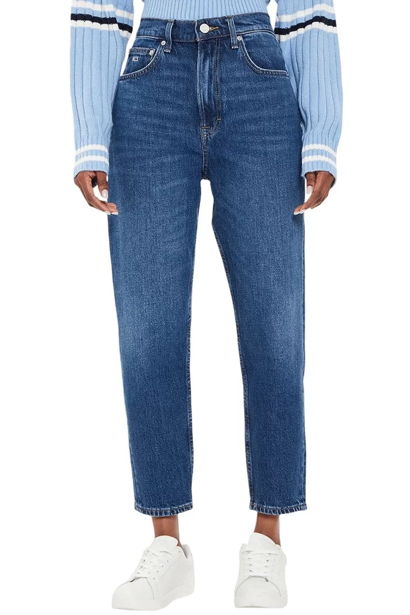 Tommy Jeans Kadın Mavi Kot Pantolon