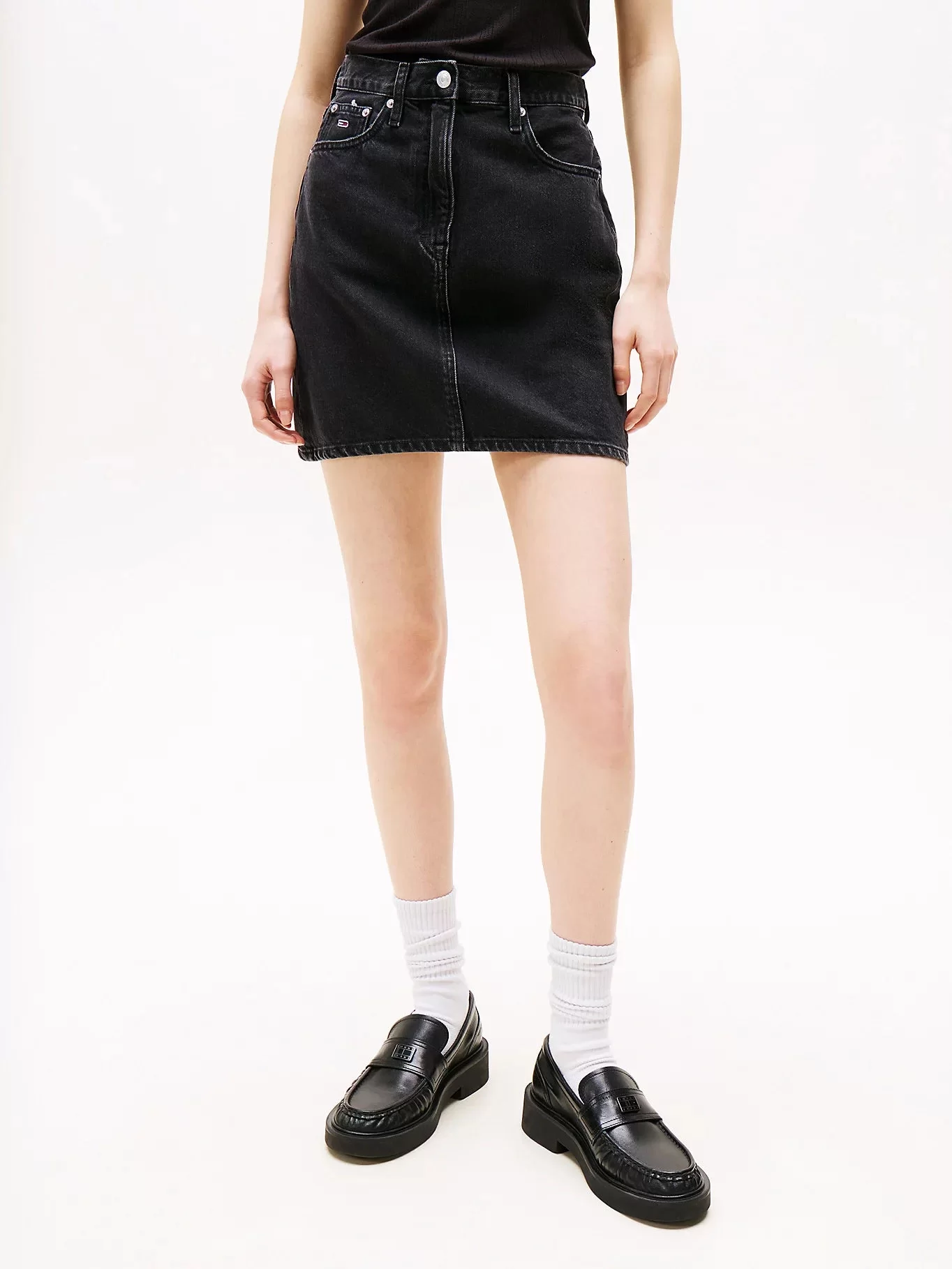 Tommy Jeans MOM SKIRT BI8080 Kadın  Etek DW0DW212751BZ
