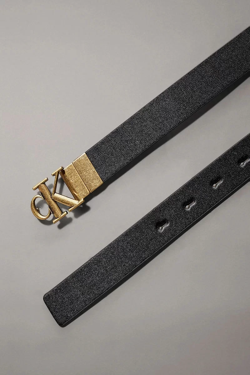 Calvin Klein MONOGRAM PLACQUE BUCKLE 25MM REV Kadın  Kemer LV04K7005G-UB1