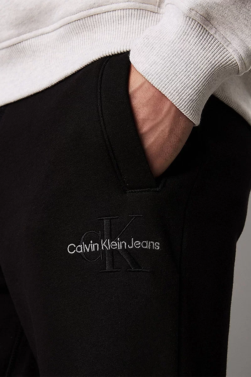CK Jeans MONOLOGO HWK PANT Erkek SİYAH Eşofman Altı J30J325658-0GM