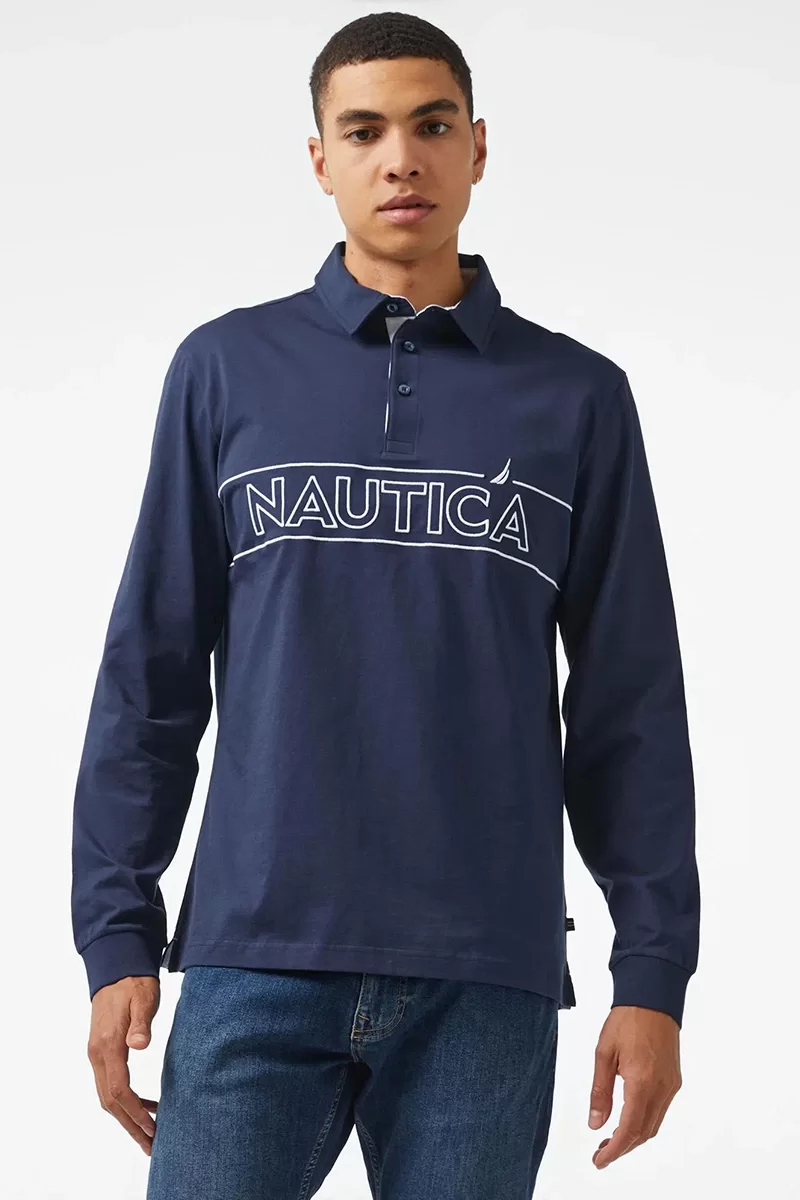 Nautica POLO Erkek Lacivert Sweatshirt K47502T.4NV