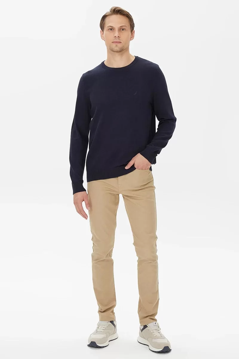 Nautica TRIKO Erkek Lacivert Kazak S37002T.4NV