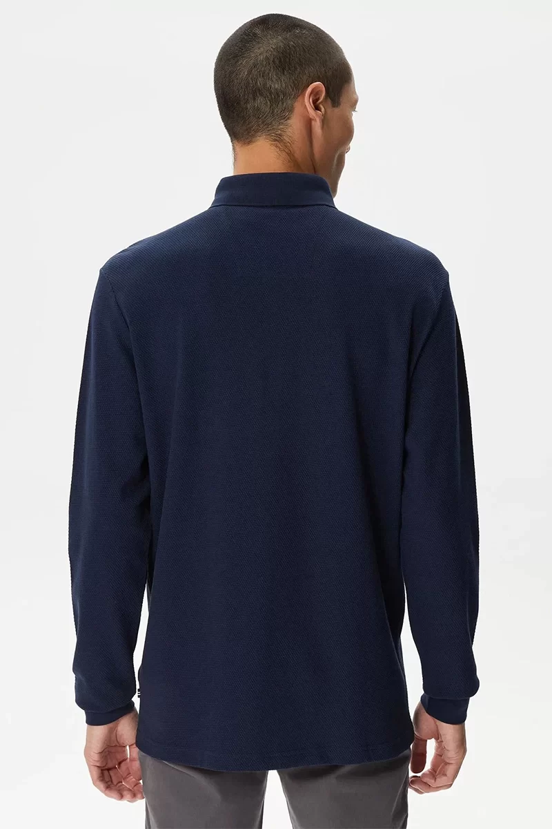 Nautica POLO Erkek Lacivert Sweatshirt K37015T.4NV