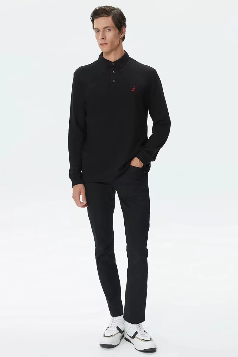 Nautica POLO Erkek Siyah Sweatshirt K37351T.0TB