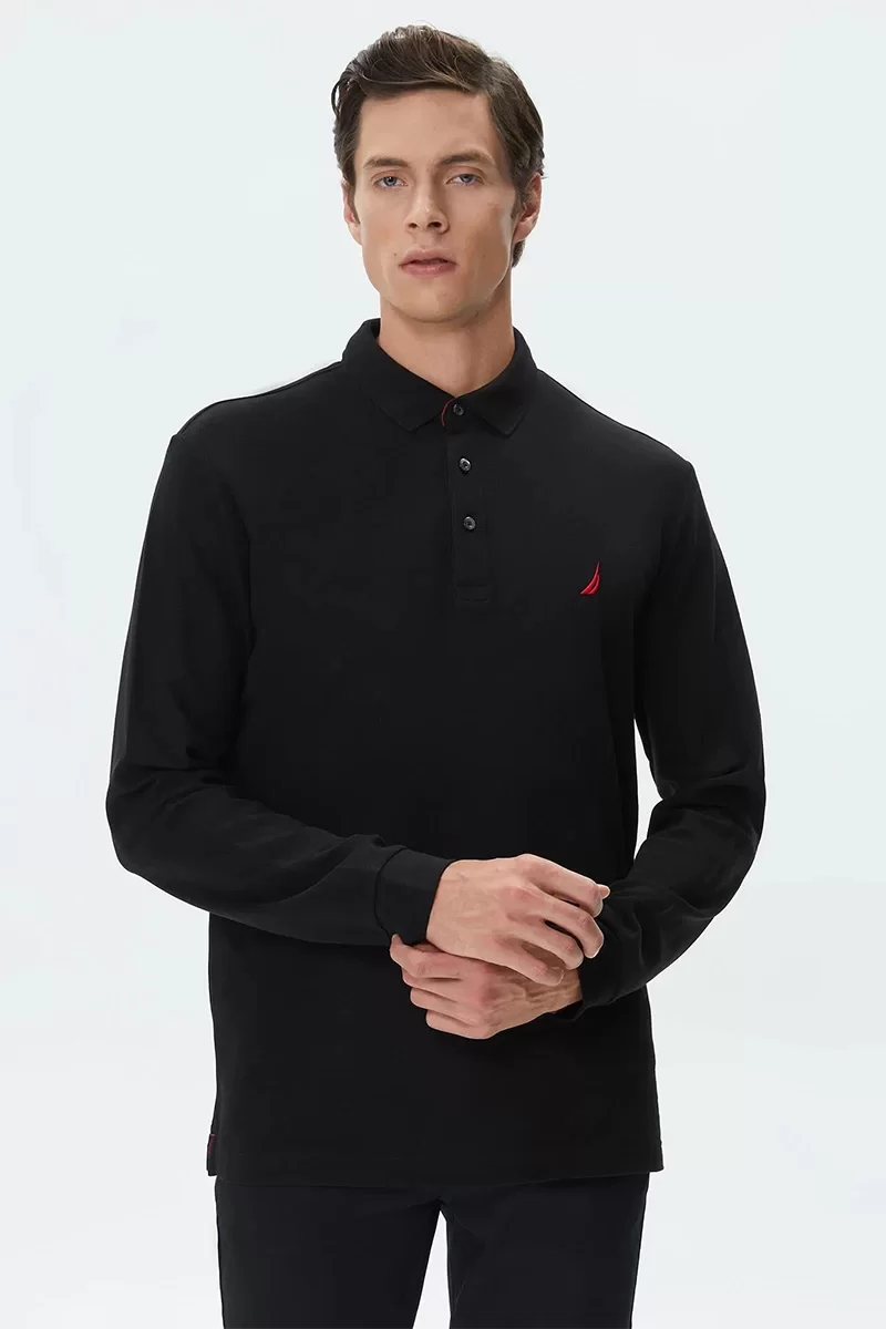 Nautica POLO Erkek Siyah Sweatshirt K37351T.0TB