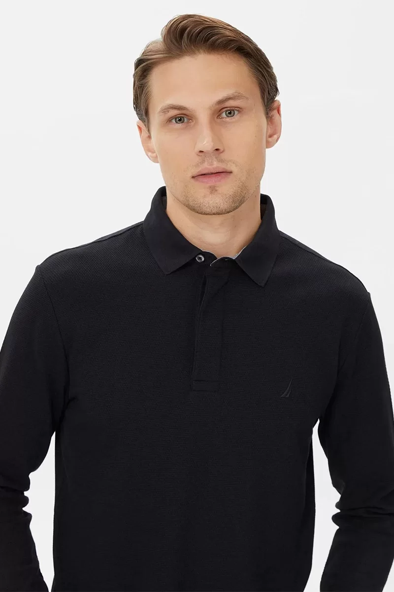 Nautica POLO Erkek Siyah Sweatshirt K37015T.0TB