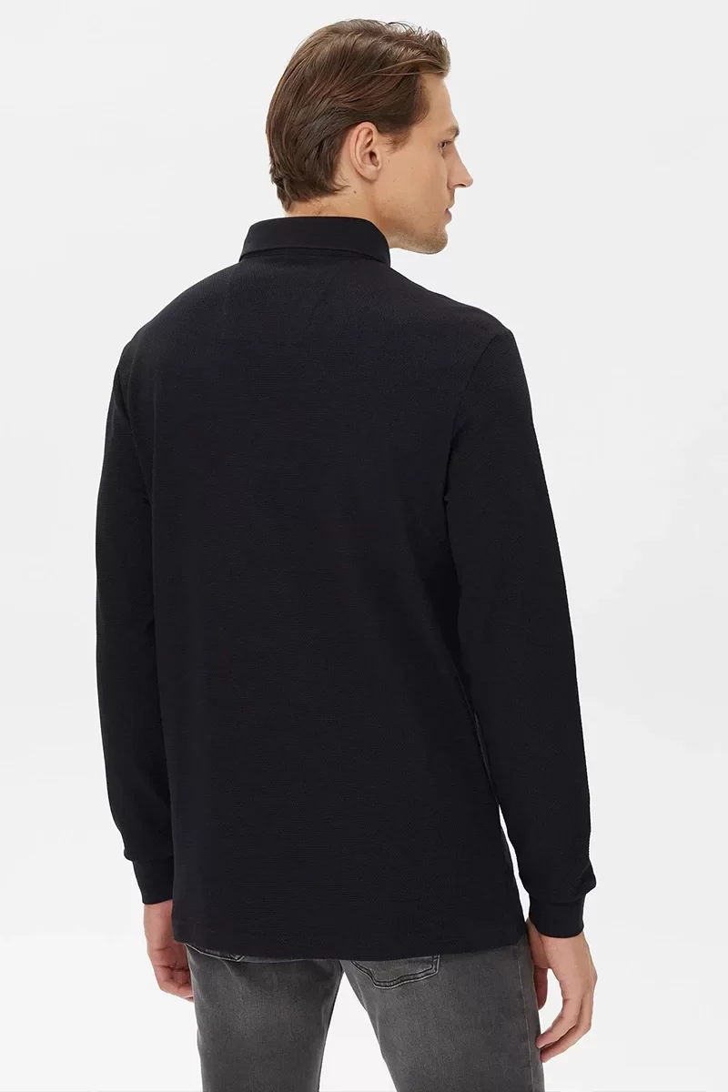 Nautica POLO Erkek Siyah Sweatshirt K37015T.0TB