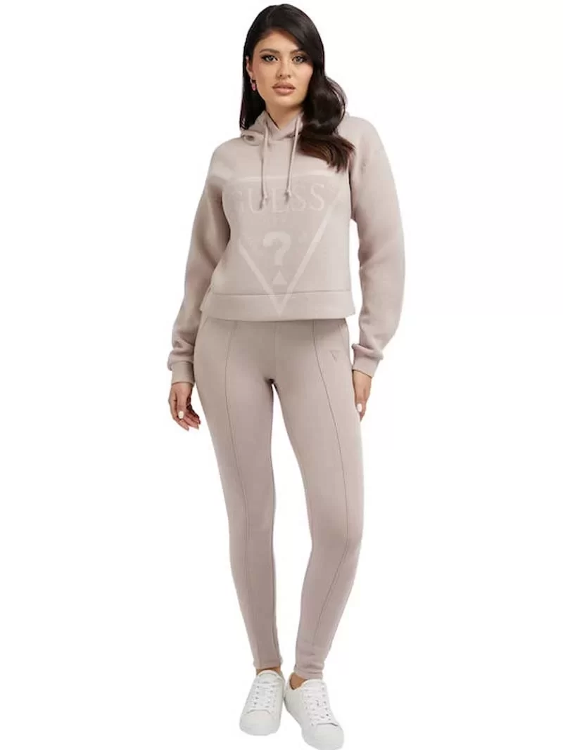Guess NEW ALISA HOODED SWE Kadın Gri Sweatshirt V2YQ08K7UW2-G4Q9