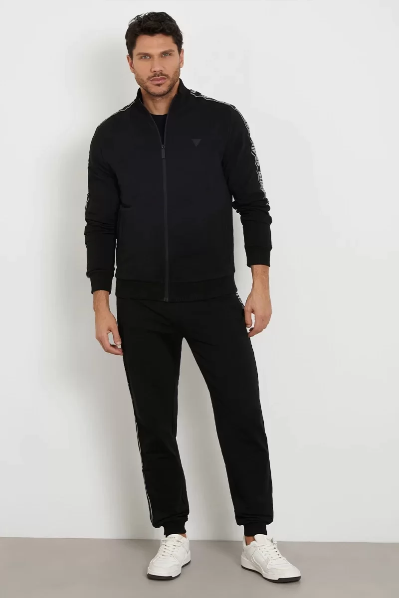 Guess New Arlo Long Pant Erkek Siyah Eşofman Altı Z2YB19K6ZS1-JBLK