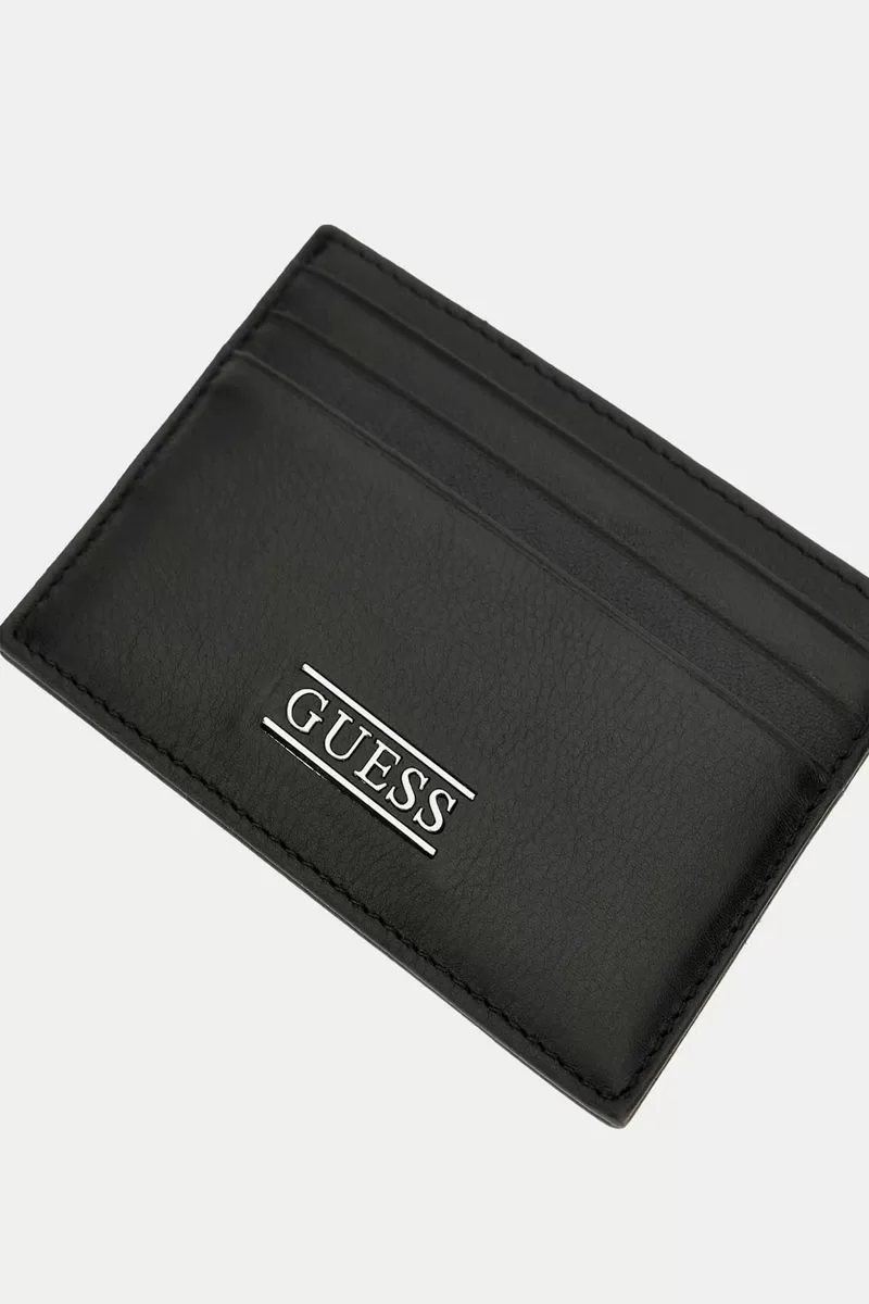 Guess New Boston R Card Case Erkek Siyah Kartlık SMNEBRLEA25-BLA