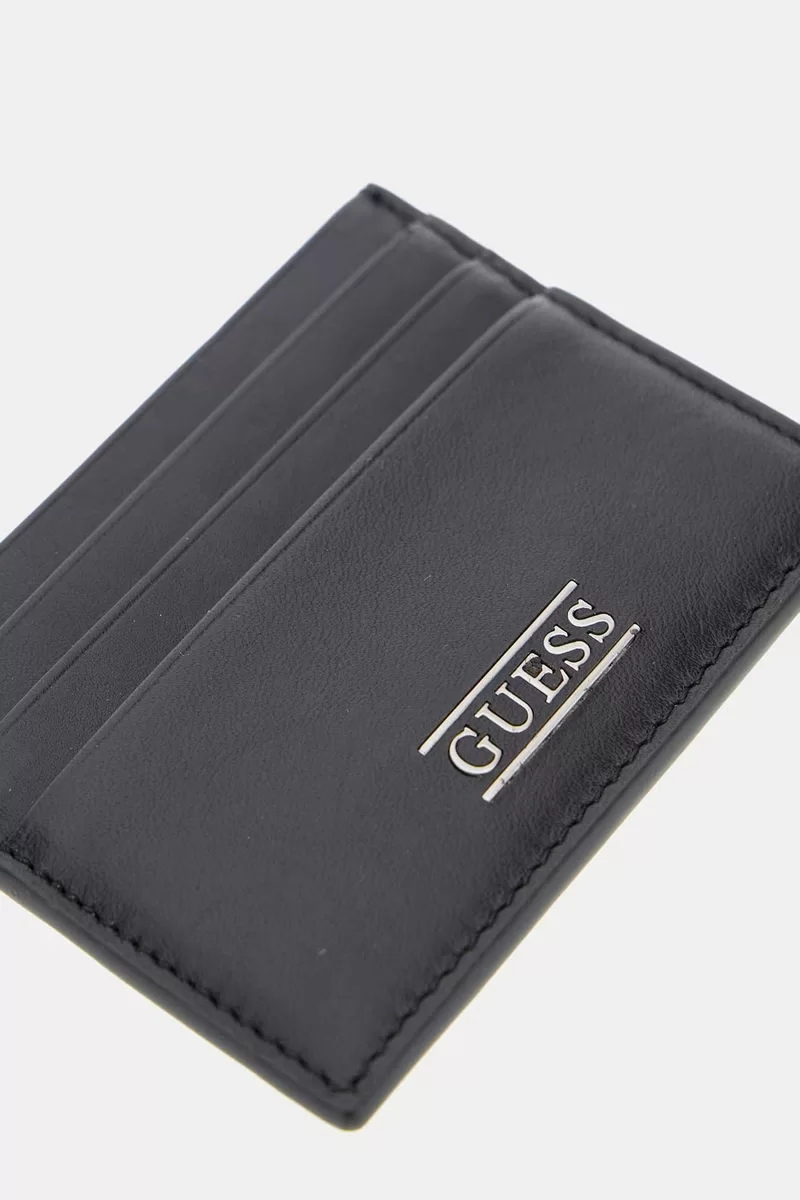 Guess New Boston R Card Case Erkek Siyah Kartlık SMNEBRLEA25-BLA