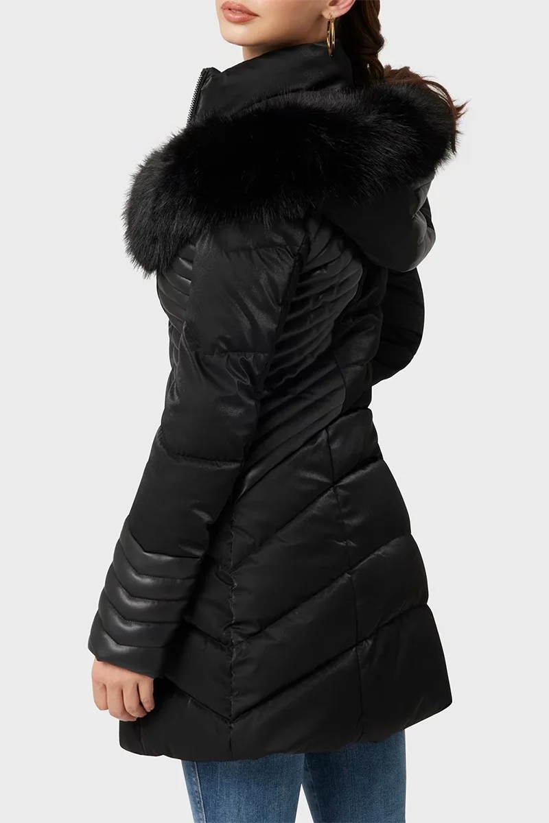 Guess New Oxana Kadın Siyah Mont W4BL61WGLZ0-JBLK