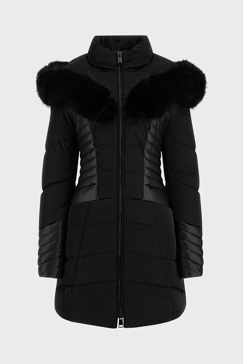 Guess New Oxana Kadın Siyah Mont W4BL61WGLZ0-JBLK