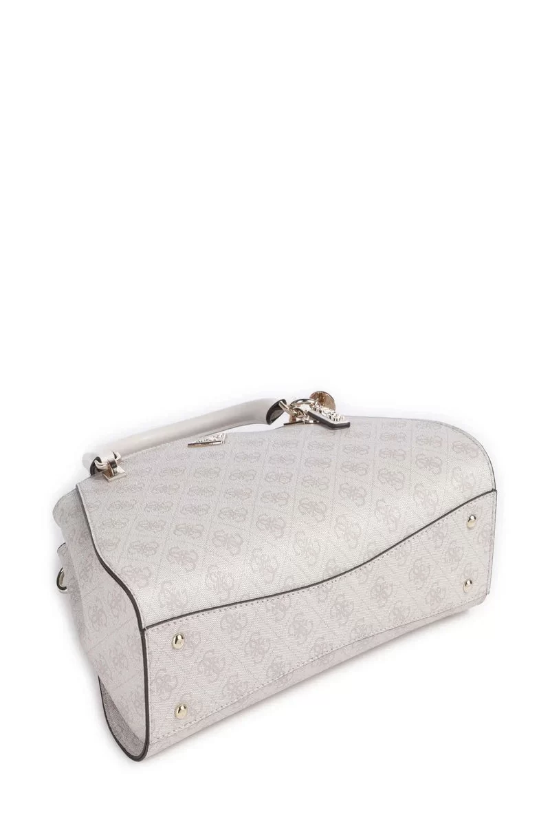 Guess NOELLE LUXURY SATCHEL Kadın Fildişi El Çantası HWBD7879070-DVL