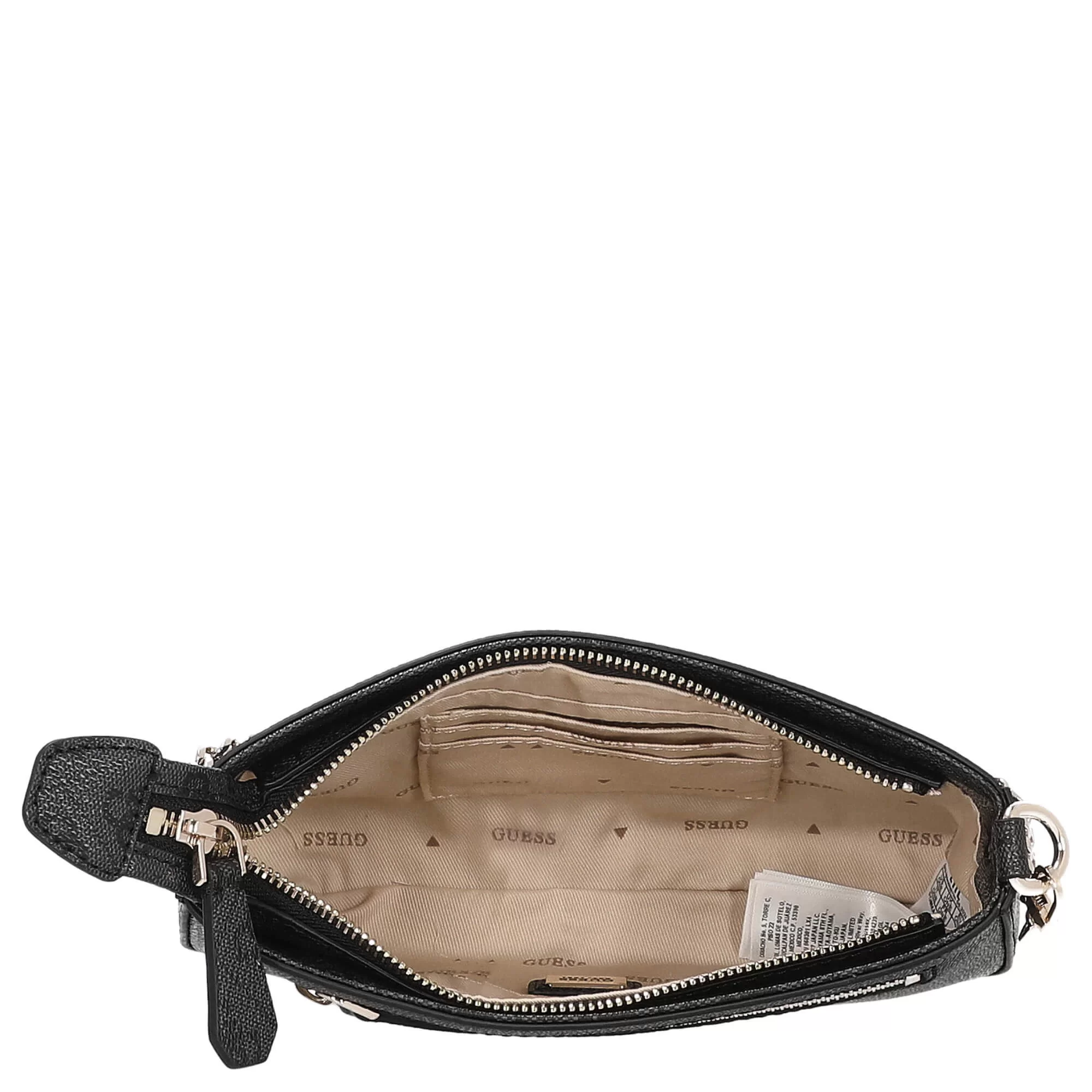 Guess NOELLE MINI TOP ZIP Kadın Antrasit Mini Çanta HWBG7879720-CLO