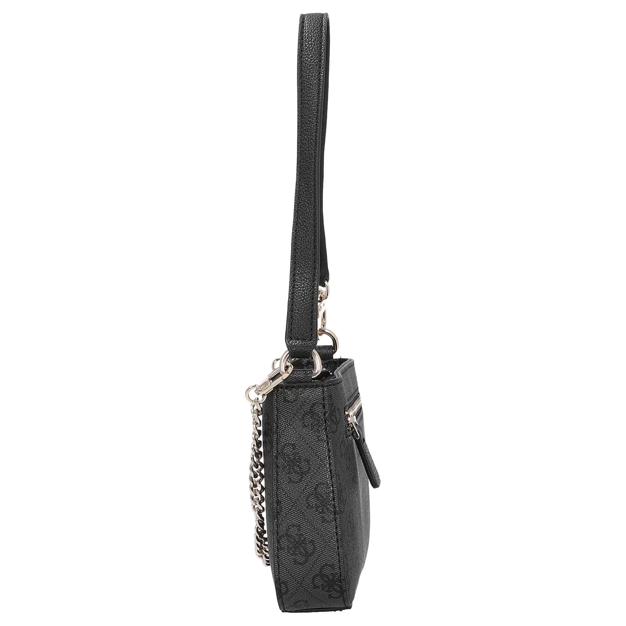 Guess NOELLE MINI TOP ZIP Kadın Antrasit Mini Çanta HWBG7879720-CLO
