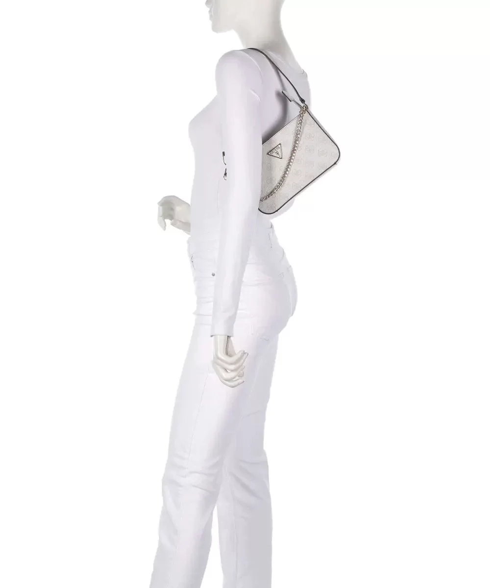 Guess NOELLE MINI TOP ZIP SHOULDER Kadın Mavi Mini Çanta HWBG7879720-BNN